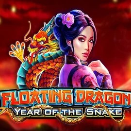 Floating Dragon Year of the Snake casino game by Pragmatic Play – featured logo at Spinko Casino