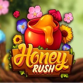 Honey Rush slot logo by Play'n GO at Spinko Casino