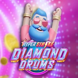 Hyper Strike Diamond Drums slot icon by Gameburger Studios, available at Spinko Casino