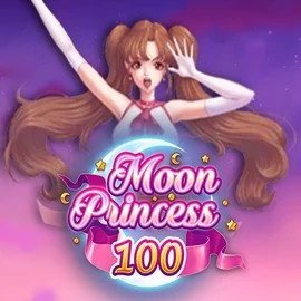 Moon Princess 100 slot visual from Play'n GO available on spinkoo.ca