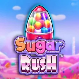 Sugar Rush slot visual from Pragmatic Play available on spinkoo.ca
